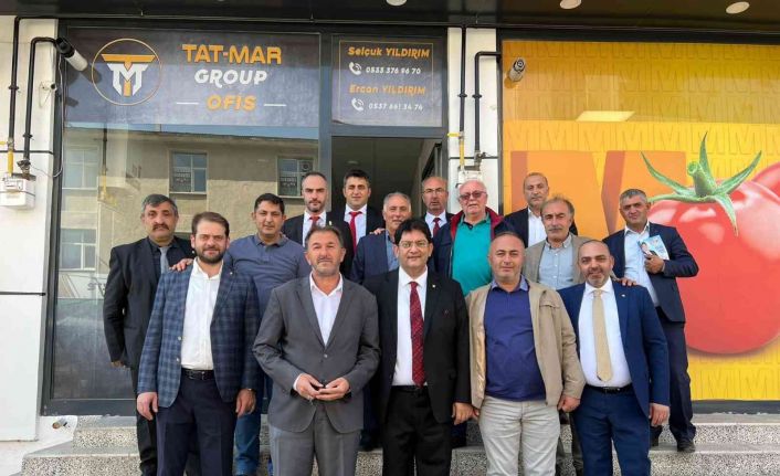 ETB Başkanı Oral’a Horasan’da yoğun ilgi
