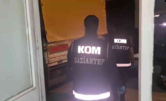 Gaziantep’te 4 milyon 40 bin makaron ele geçirildi