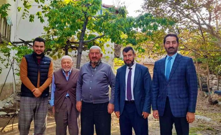 Günyüzü Müftüsü Çelik, emekli din görevlilerini ve şehit ailelerini ziyaret etti