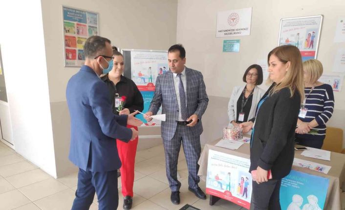 Hasta Hakları Günü’nde hastanede stant kuruldu