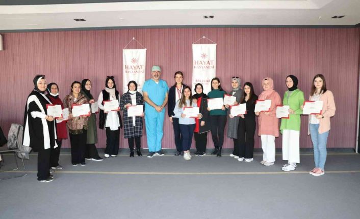 Hayat Hastanesi Gebe Okulu sona erdi