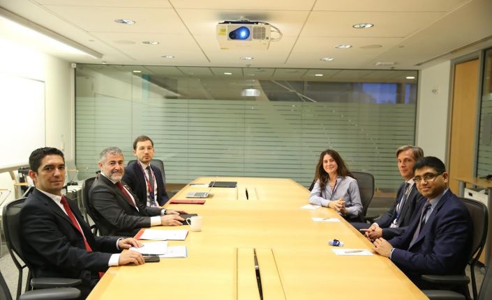 Hazine ve Maliye Bakanı Nebati, Goldman Sachs’in yöneticileriyle görüşme gerçekleştirdi