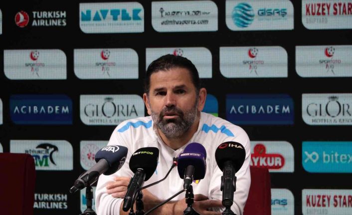 İbrahim Üzülmez: "Böyle zorlu bir deplasmanda alınan 1 puan değerlidir"