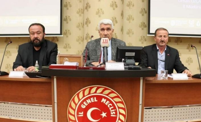 İl Genel Meclisi Başkanı Yılmaz: “Bu sene içinde tarıma 21 milyon kaynak aktardık”