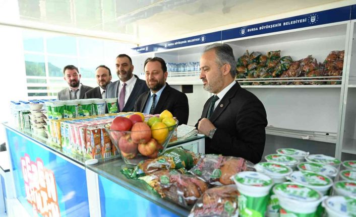 Kantinsiz okullara ‘Gezen Kantin’