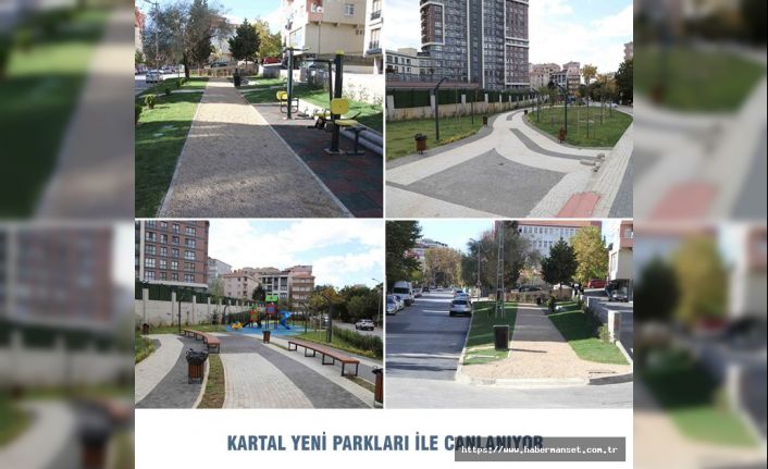 KARTAL YENİ PARKLARI İLE CANLANIYOR
