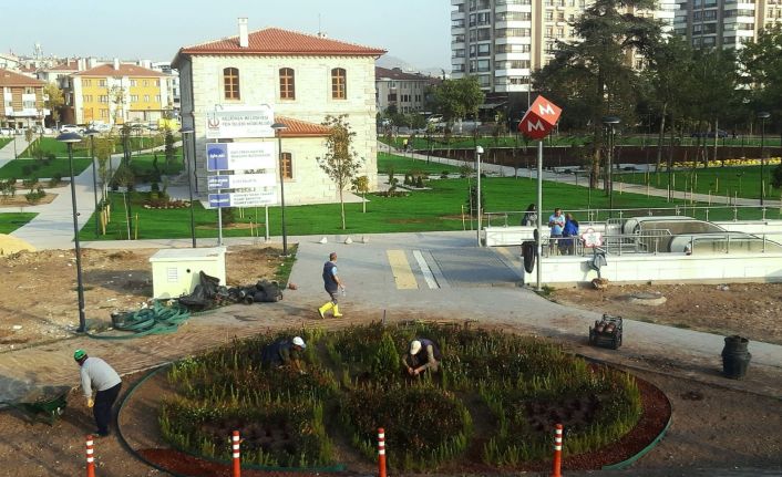 Keçiören Milli Mücadele ve Kurtuluş Müzesi peyzaj çalışmaları devam ediyor
