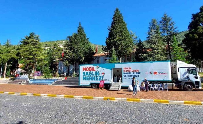 Kepez’in Mobil Sağlık Merkezi Antalya’nın doğu ilçelerinde