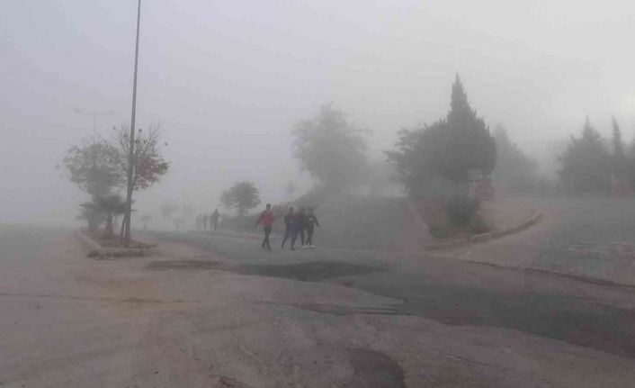 Kilis’te yoğun sis