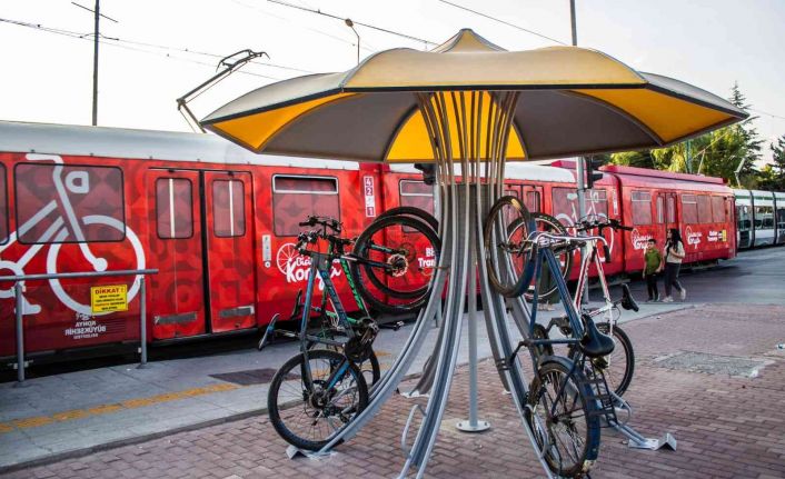 Konya Büyükşehir’in yeni nesil bisiklet parkları farkındalık oluşturuyor