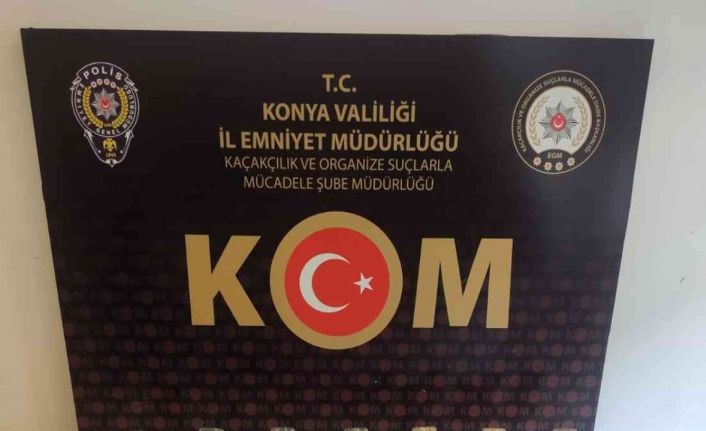 Konya’da 2 ayrı iş yerine kaçakçılık operasyonu