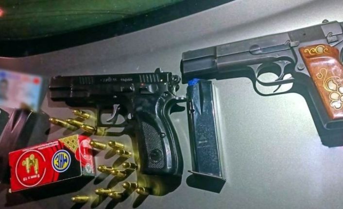 Kuzey Fırtınası-1 Operasyonu: 6 silah ve 9 kesici alet ele geçirildi