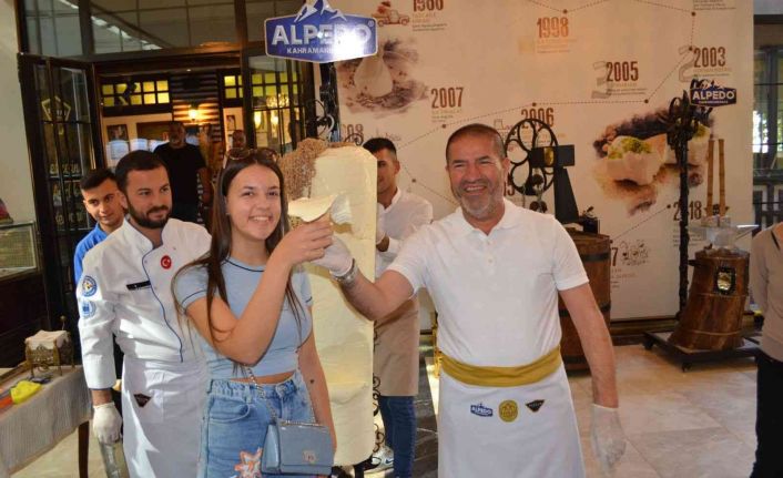 Makedonyalı öğrencilere dondurma şov