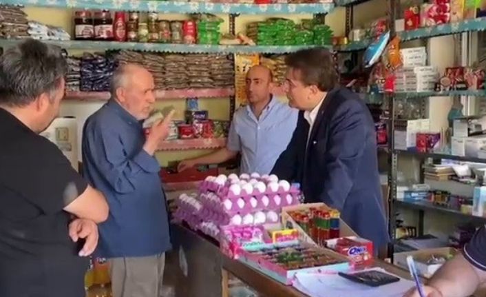 Milletvekili ile sohbet eden emekli vatandaş: “Vatanım varsa ben varım, yoksa ben yokum"