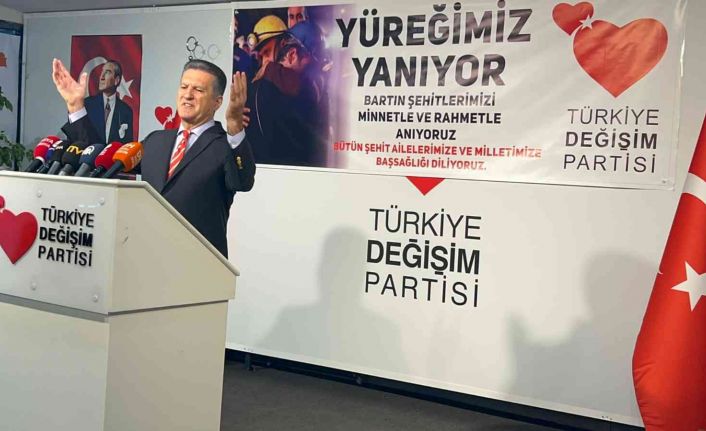 Mustafa Sarıgül: “TDP olarak böyle günlerde önce yaraları saran, acıları paylaşan bir partiyiz"