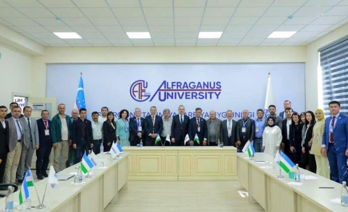 NEÜ, Özbekistan’da uluslararası kongre gerçekleştirerek iş birliklerine imza attı