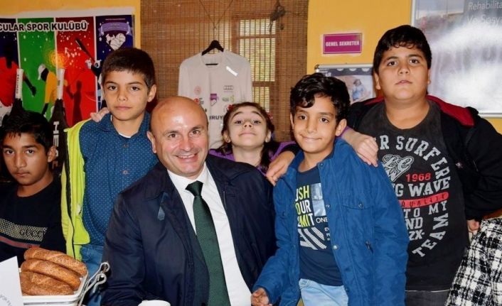 Özel çocuklara çok özel ziyaret