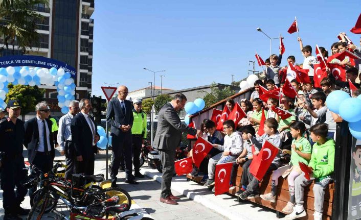 Söke’de çocuklara trafik eğitim alanı kazandırıldı