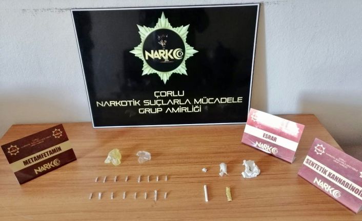 Tekirdağ’da 73 şahsa uyuşturucudan işlem yapıldı