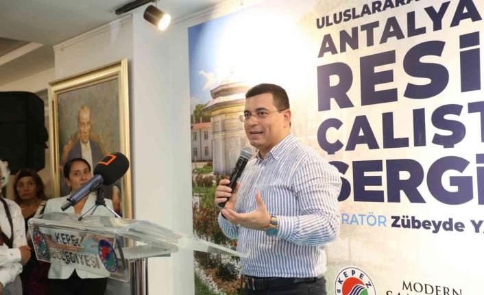 Uluslararası Antalya Resim Çalıştayı Sergisi kapılarını açtı