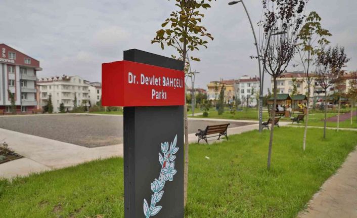 Yeni parklara MHP Genel Başkanı Bahçeli ve Merhum Muhsin Yazıcıoğlu’nun isimleri verildi