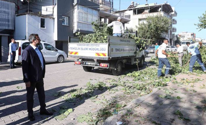 Yüreğir’de temizlik çalışması