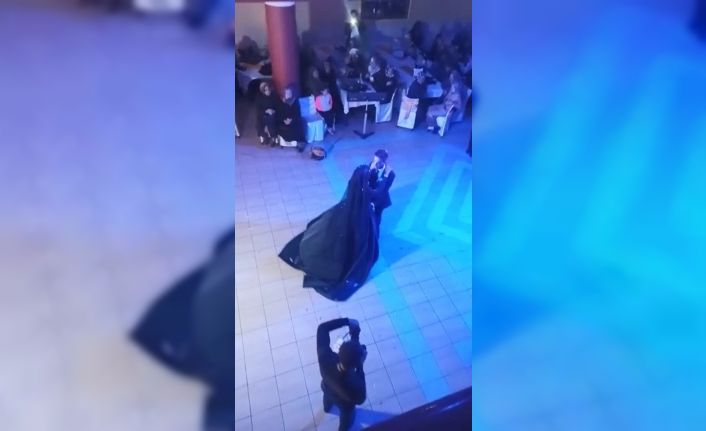 107 kişinin hastanelik olduğu nişan merasiminin görüntüleri ortaya çıktı