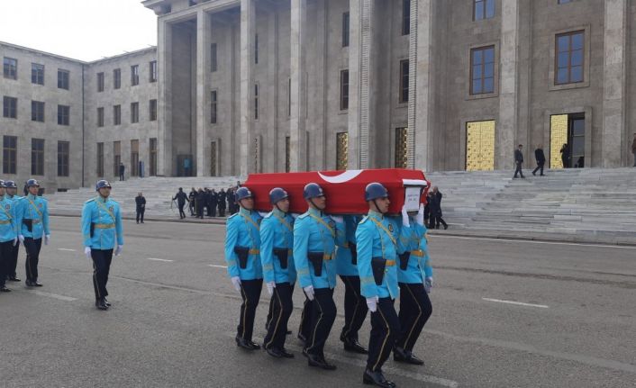 15’inci Dönem Hatay Milletvekili Mehmet Sönmez için TBMM’de cenaze töreni düzenlendi