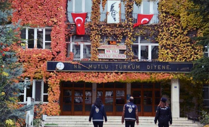 Afyonkarahisar’da okullara yönelik polisten denetim