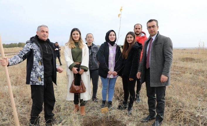 Ağrı’da 41 maden şehidi anısına fidan dikildi