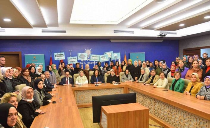 AK kadınlar; "kadına yönelik şiddetle mücadele etmekte kararlıyız"