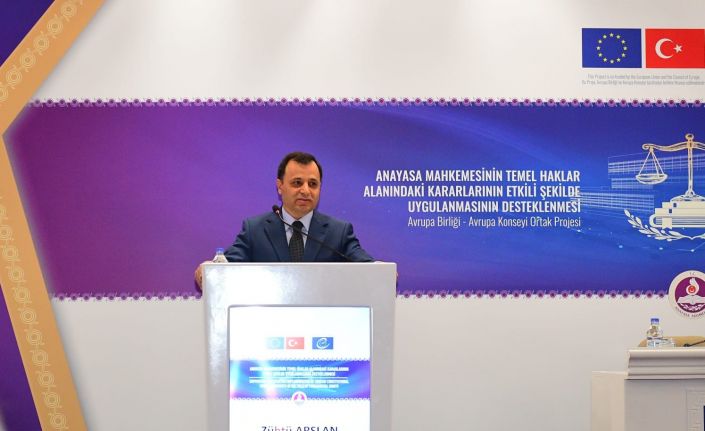 Anayasa Mahkemesi Başkanı Zühtü Arslan: “Bugün itibari ile Anayasa Mahkemesinde 123 bine yakın bireysel başvuru var”