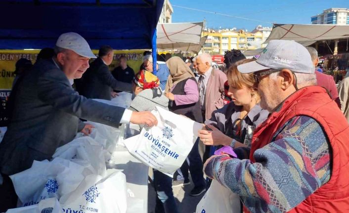 Aydın Büyükşehir Belediyesi ata tohumlarından kışlık sebze fidesi dağıtımına başladı
