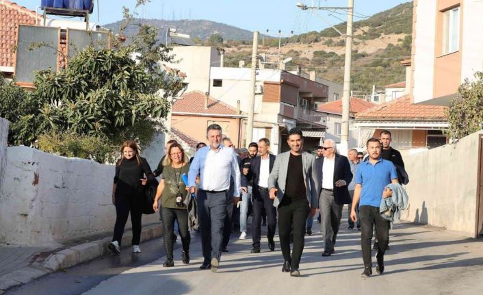 Bayraklı’ya bir ayda 500 ton asfalt