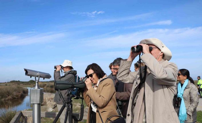 Büyükelçiler Kızılırmak Deltası’nda kuş gözlemledi