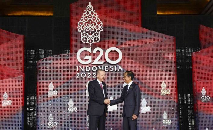 Cumhurbaşkanı Recep Tayyip Erdoğan, Endonezya’nın Bali Adası’nda toplanan G20 Liderler Zirvesi’ne katıldı