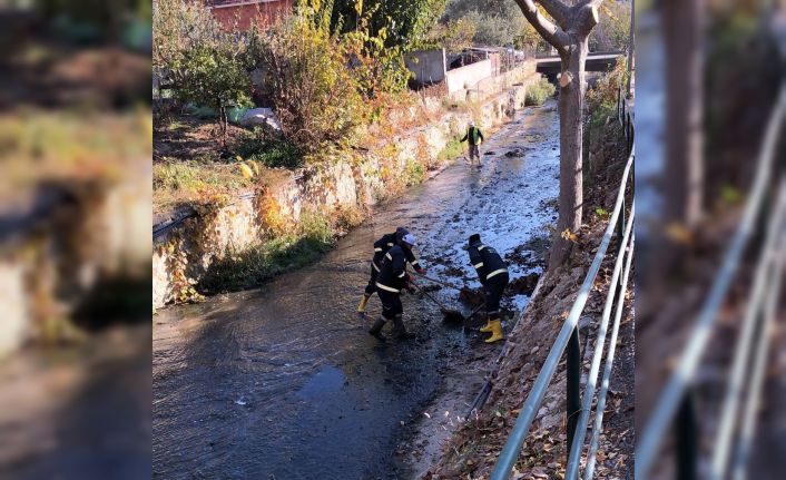 Dalakdere’de temizlik çalışması yapıldı