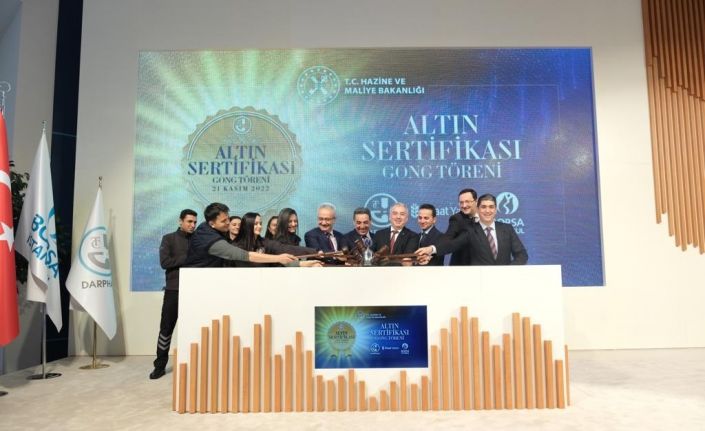 Darphane Altın Sertifikası Borsa İstanbul’da işlem görmeye başladı