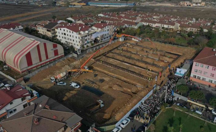 Dev projenin temeli atıldı