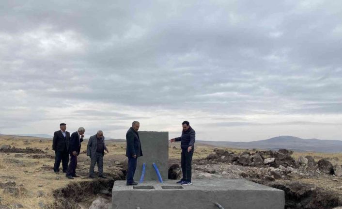 Digor’da içme suyu ishale hattı çalışmaları sürüyor