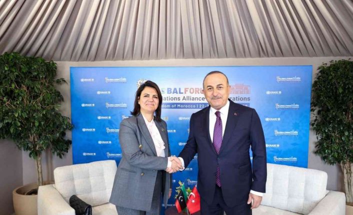 Dışişleri Bakanı Çavuşoğlu, Libya Dışişleri Bakanı Elmangoush ile görüştü