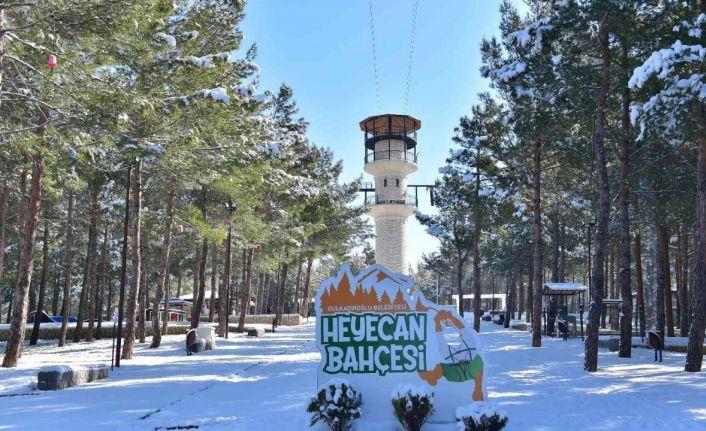 Dulkadiroğlu’nun Heyecan Bahçesi kış mevsimine hazır