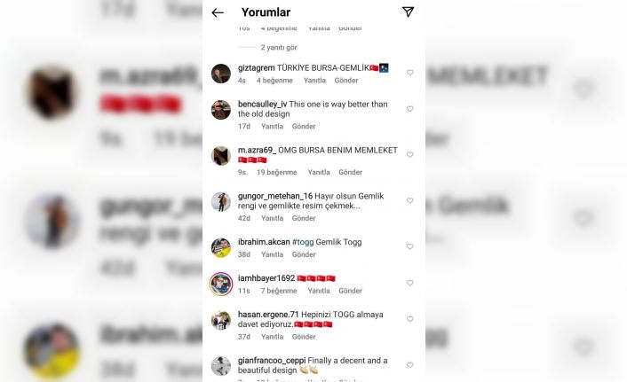 Dünya markası BMW’nin paylaşımında dikkat çeken Gemlik detayı