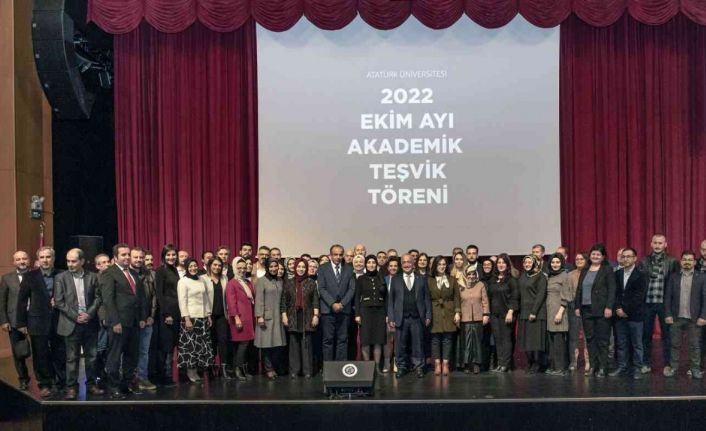 Ekim ayı bilimsel teşvik ve ödül töreni düzenlendi