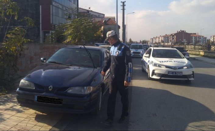 Kaldırıma parka ceza