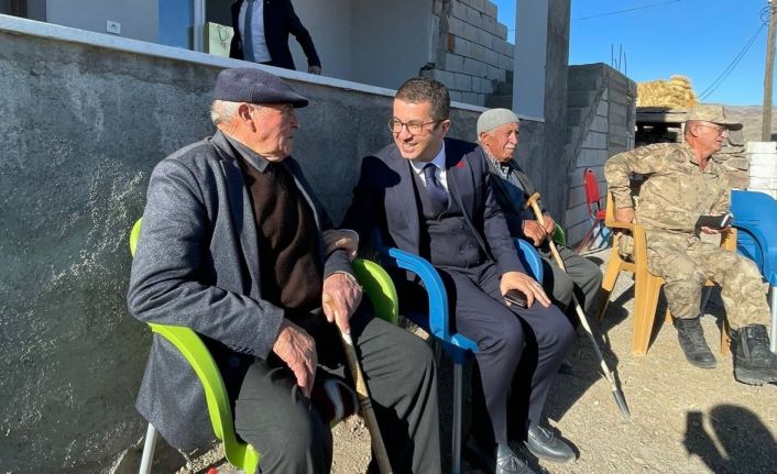 Kaymakam Daştan köy ziyaretlerini sürdürüyor