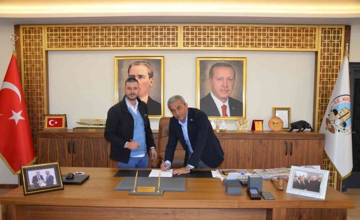 Koçarlı’nın ilk doğalgaz abonesi Başkan Kaplan oldu