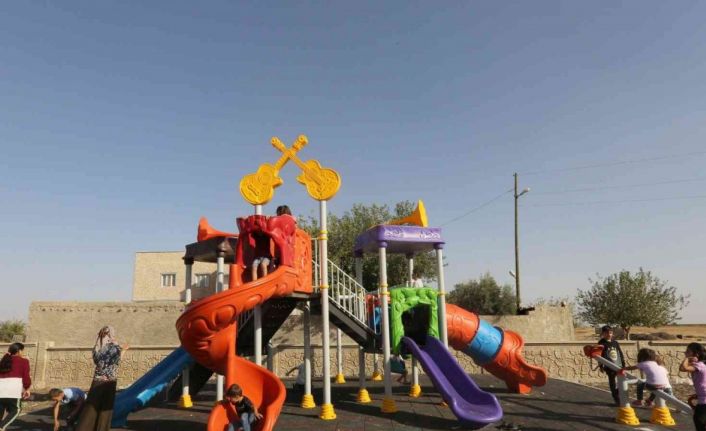 Mardin geneli çocuklar için 84 oyun parkı faaliyete koyuldu