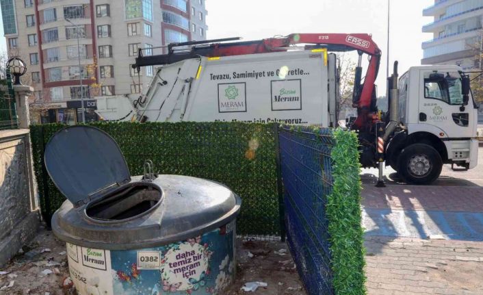 Meram’da Akıllı Şehir Atık Yönetim Sistemi faaliyete geçti