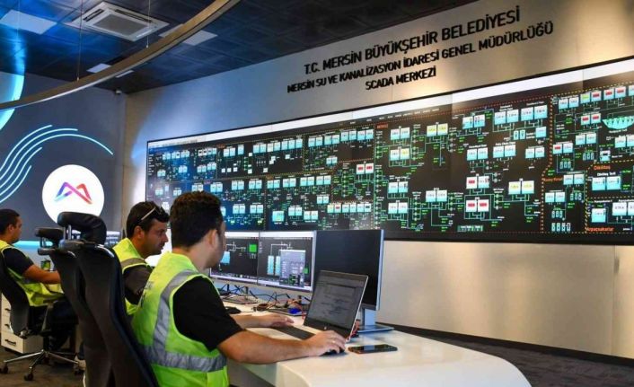 MESKİ, SCADA Merkezi ile verileri anlık kontrol ediyor